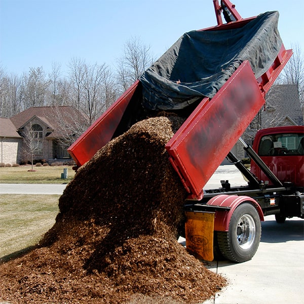 we can accommodate specific delivery dates and times for your mulch delivery